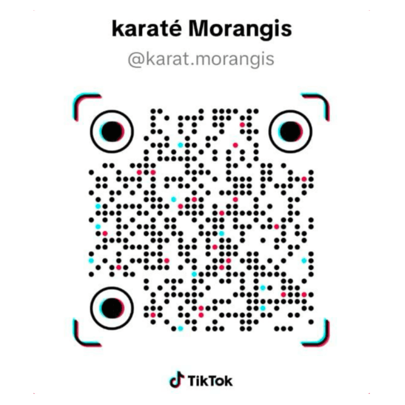 QR code TikTok Karaté Morangis