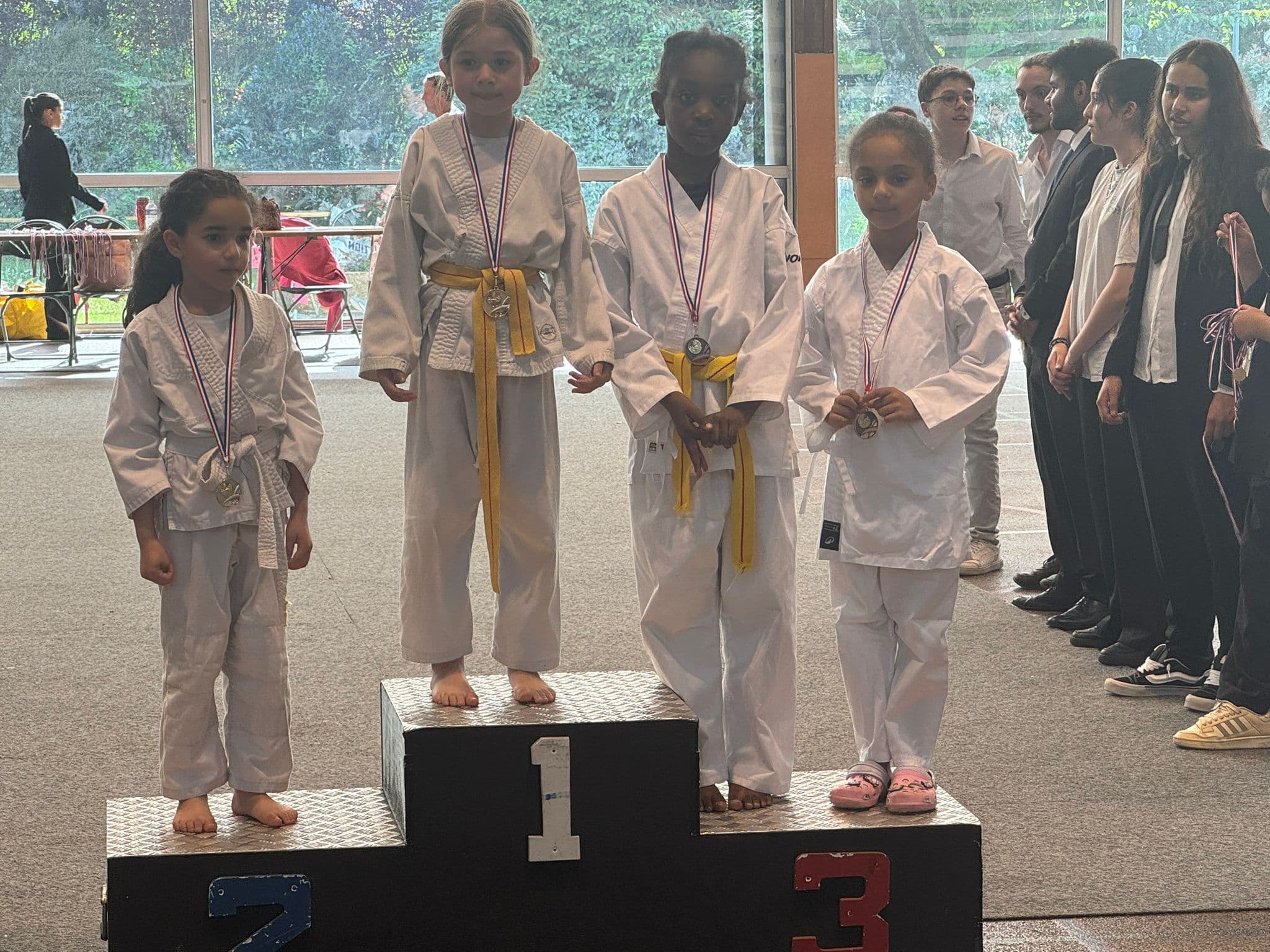 Podium enfants à l'Open Chilly-Mazarin 2026